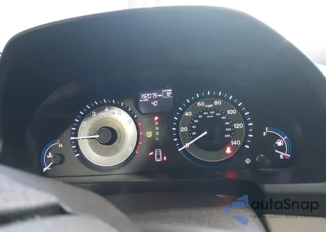 2012 Honda Odyssey Ex-L z USA, uszkodzony, nr VIN 5FNRL5H66CB119584